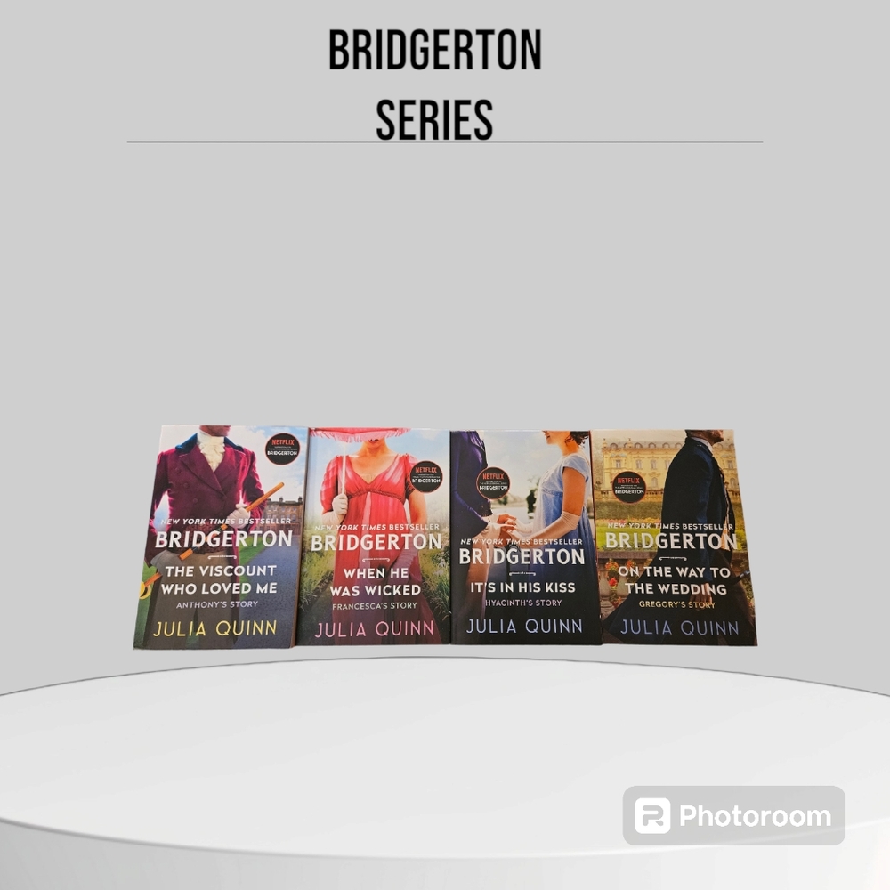 Bridgerton Book Series set of four books